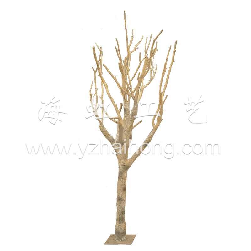 White birch tree pole (fiberglass)